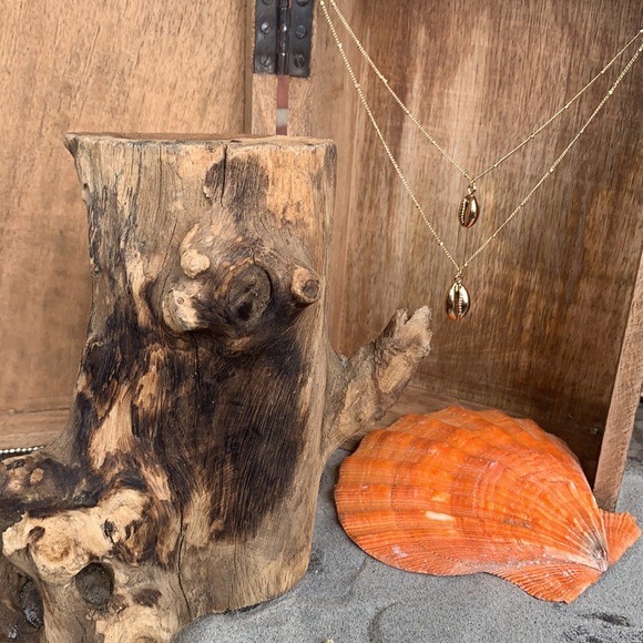 NEW! Gold Seashell Necklace 🐚 - Picture 4 of 4